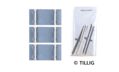 TILLIG 87284 - Ausgleichstück 10,9mm, 3 Stück (TT, H0m)